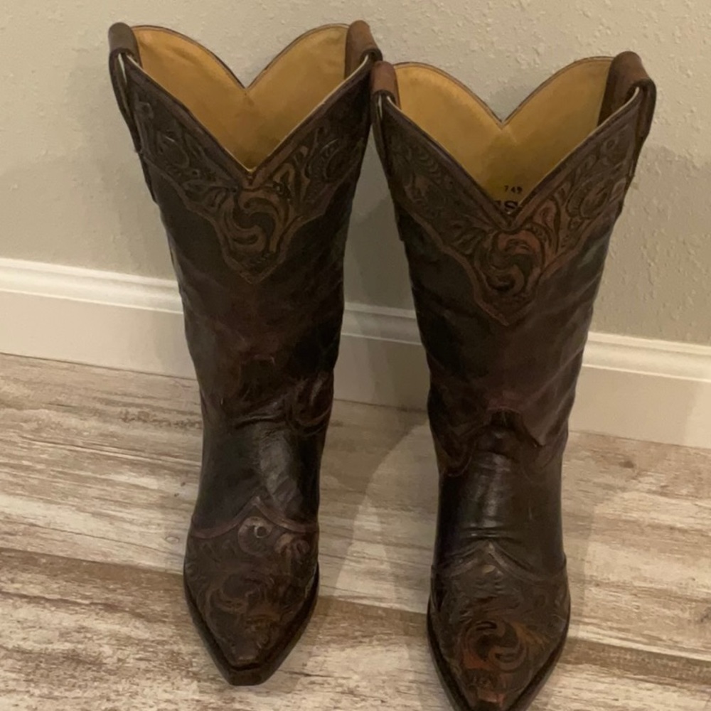 Stetson Tooled Boots